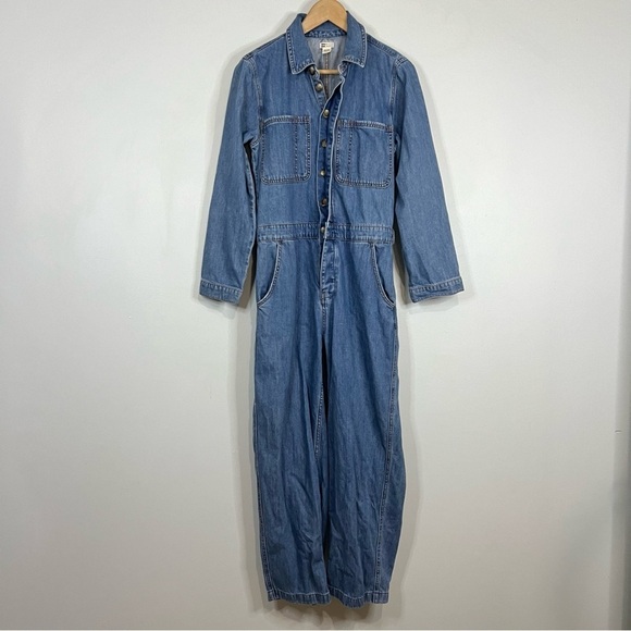 Billabong endless days jumpsuit denim size medium - Picture 2 of 11